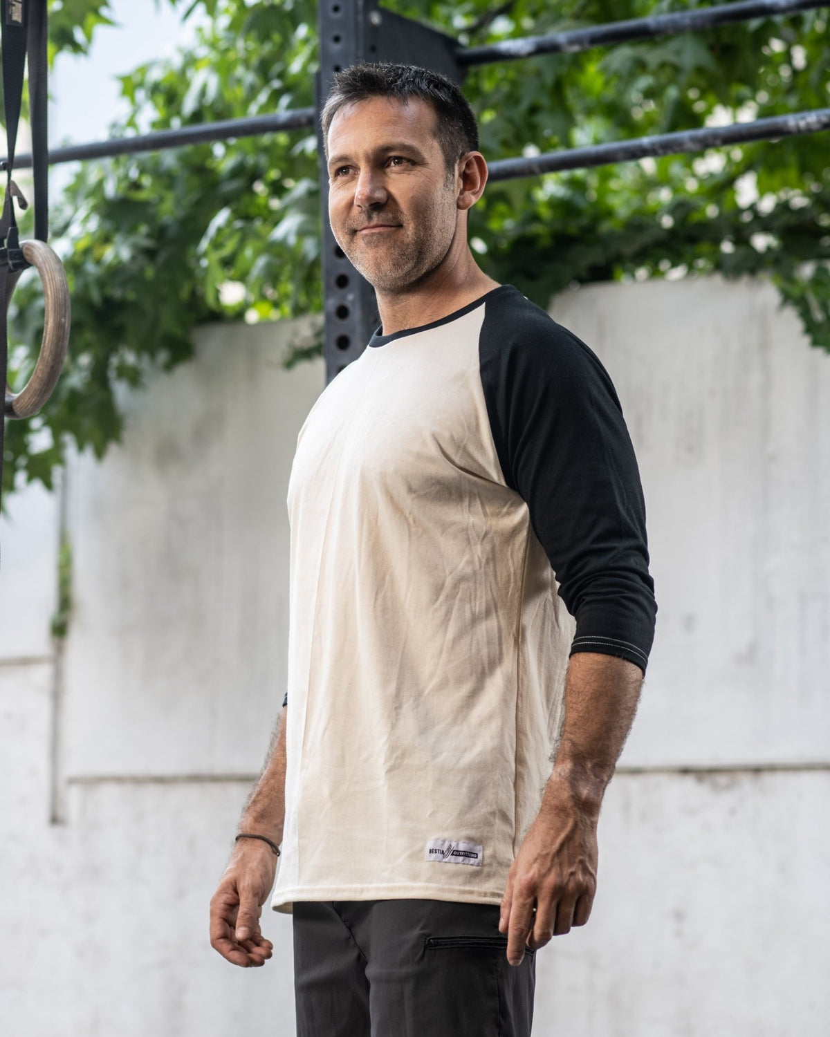 Polera Deportiva Hombre Manga 3/4 Arena - Bestia Outfitters