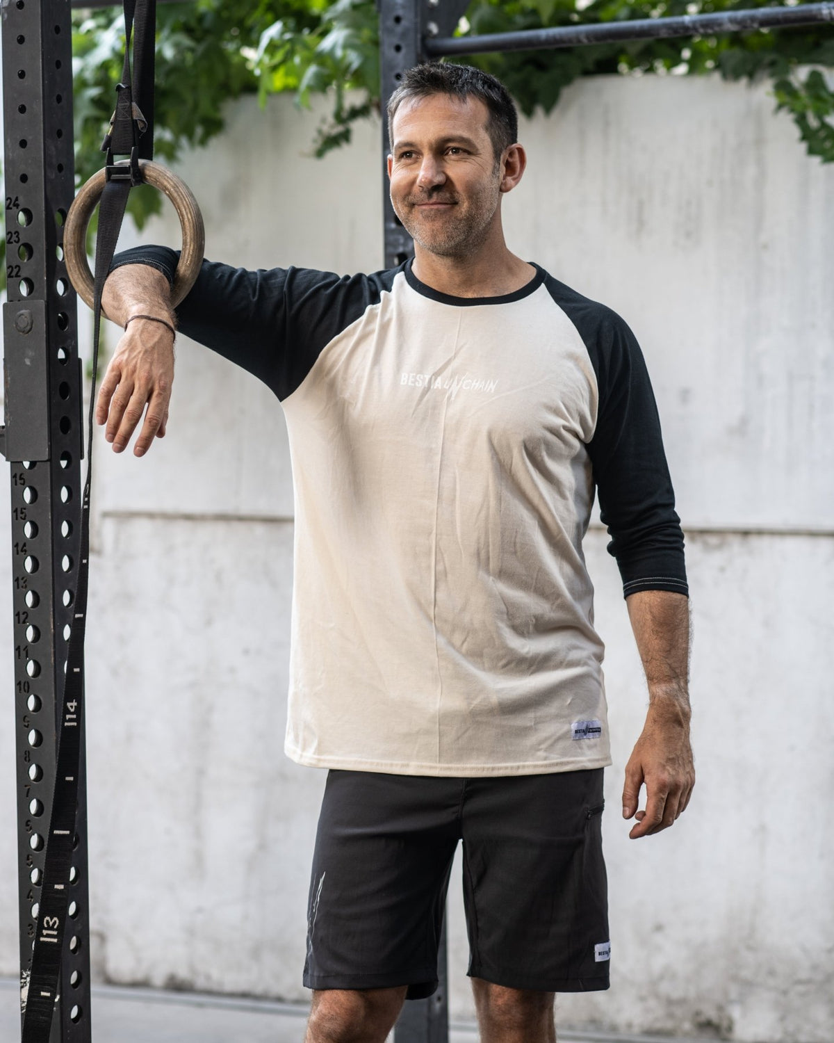 Polera Deportiva Hombre Manga 3/4 Arena - Bestia Outfitters