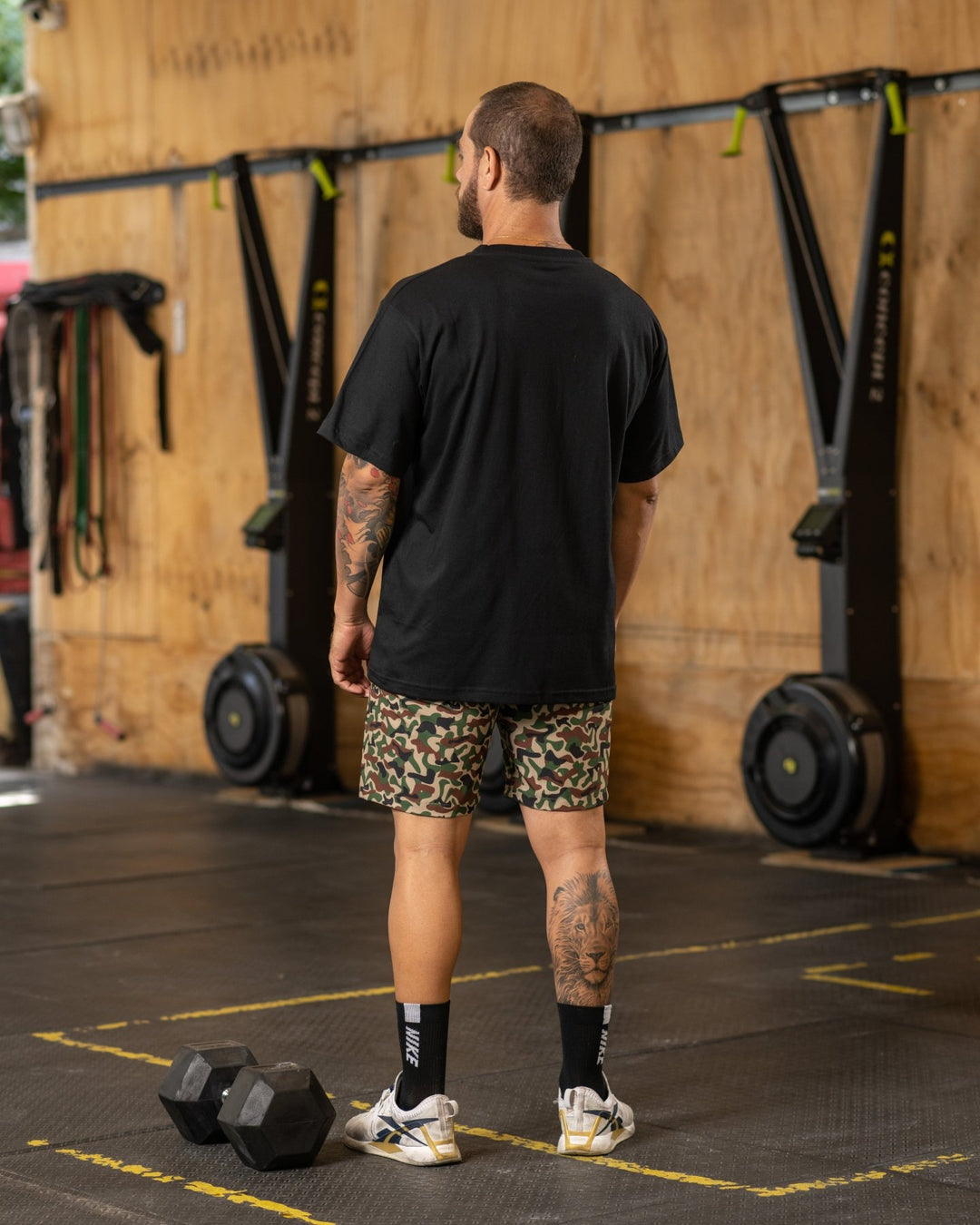 Polera Deportiva Hombre Negra I Want You - Bestia Outfitters