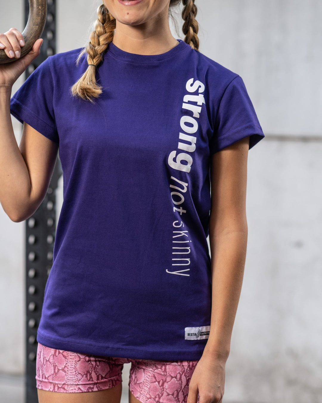 Polera Deportiva Mujer Morada - Bestia Outfitters