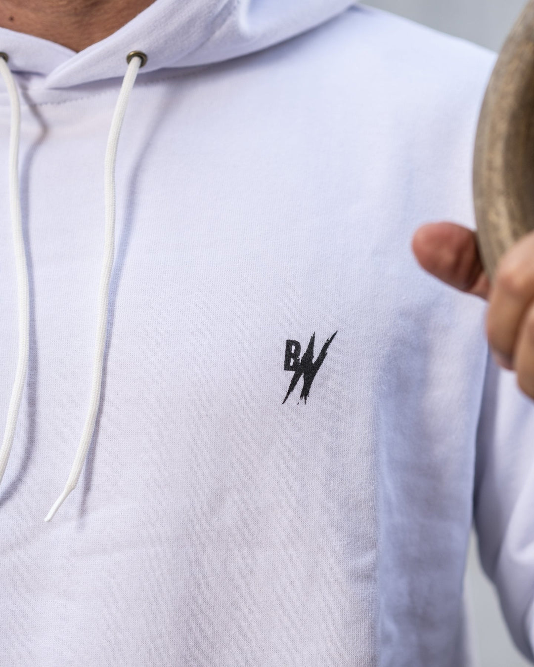 Poleron Deportivo Unisex Blanco - Bestia Outfitters