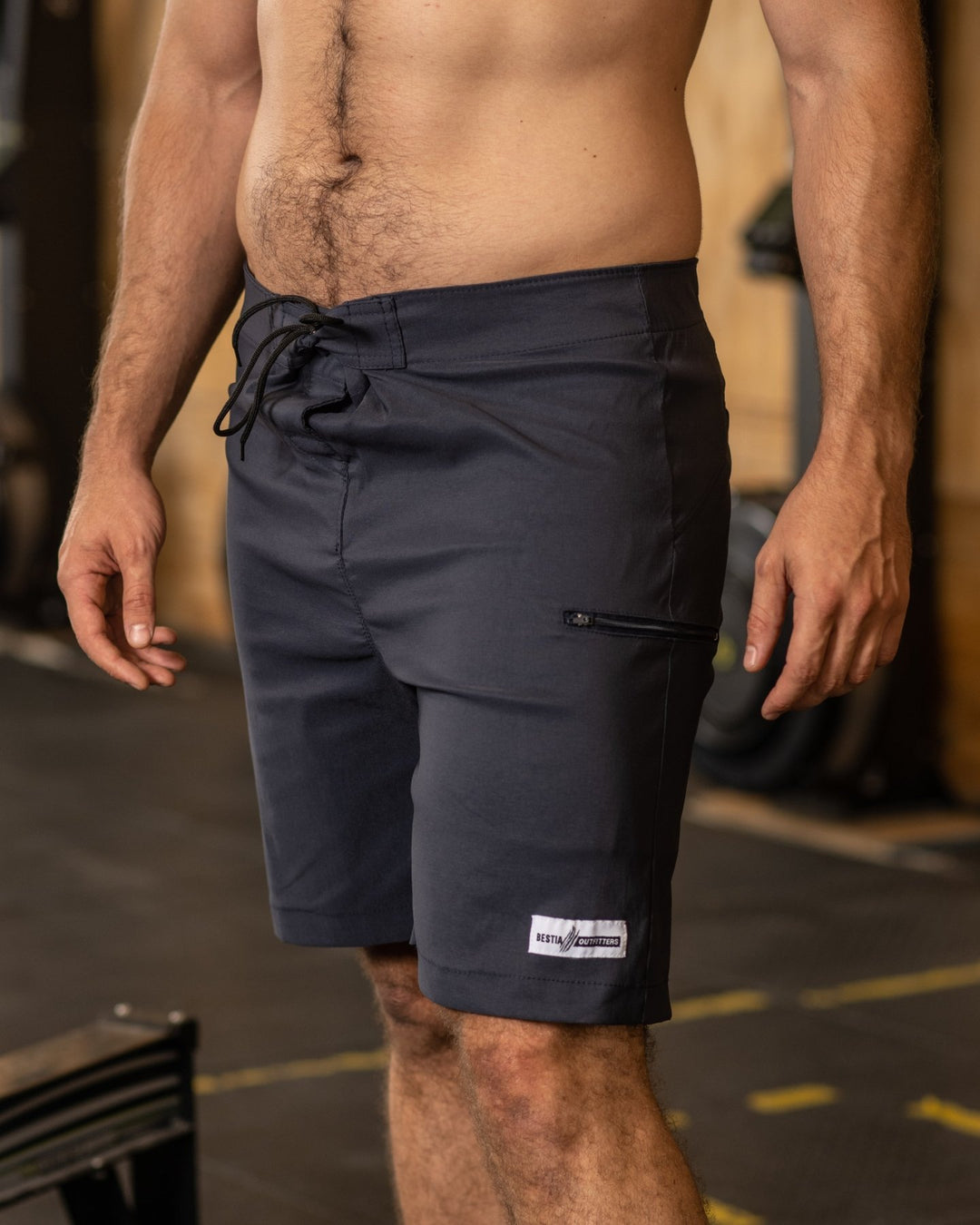 Short Deportivo Hombre Azul Marino - Bestia Outfitters
