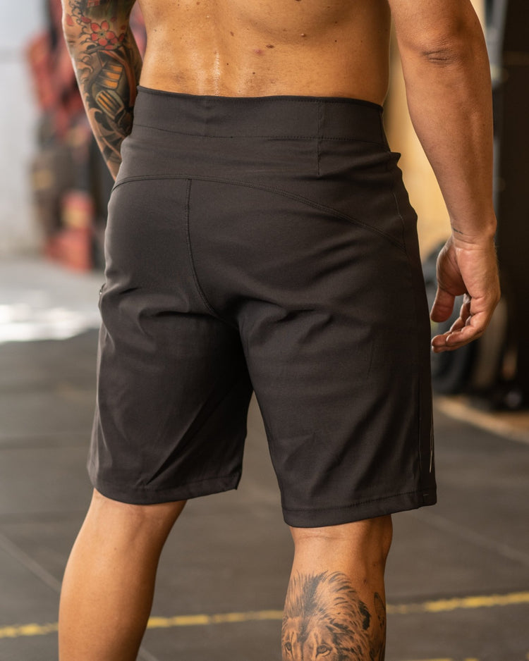 Short Deportivo Hombre Negro - Bestia Outfitters